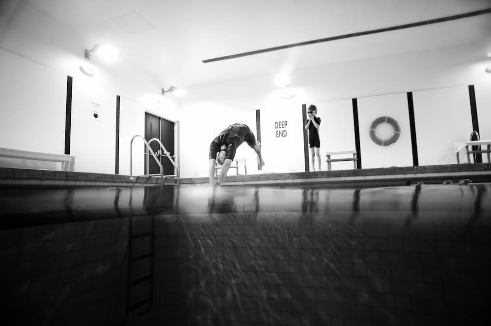 1-to-1 swim coaching session