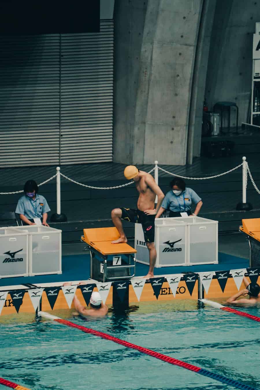 High performance swim coaching session at The Venue, Borehamwood