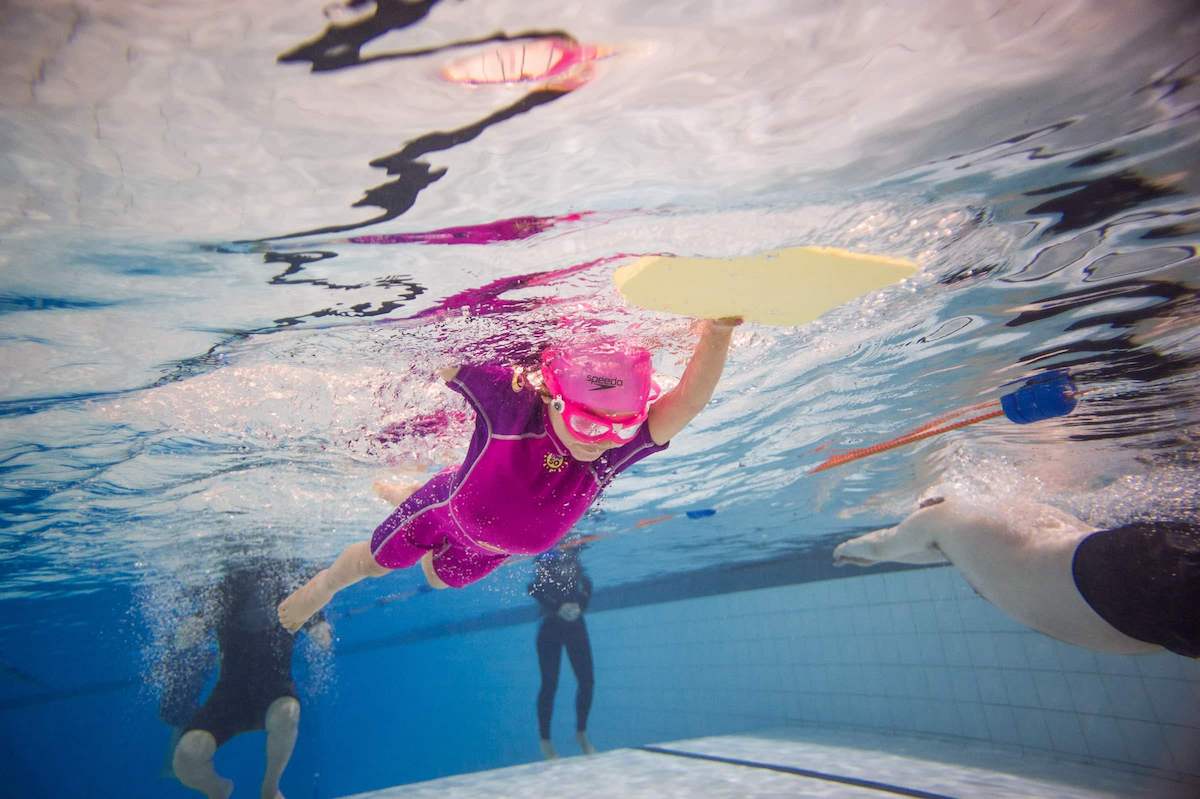 Home swimming lessons London private pool coach visit